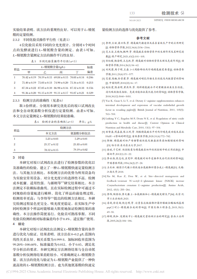 L-精氨酸快速定量检测方法的研究(图4)