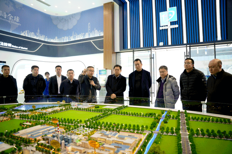 Zhang German, general manager of CoFCO Biotechnology, and his delegation visited Dongxiao Biology fo