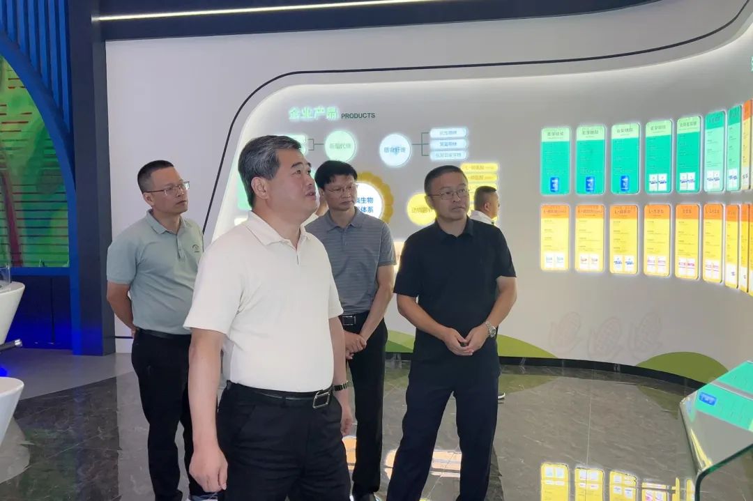 福建省漳州市龙海区委书记黄劲武一行到东晓生物考察调研(图3) 图片
