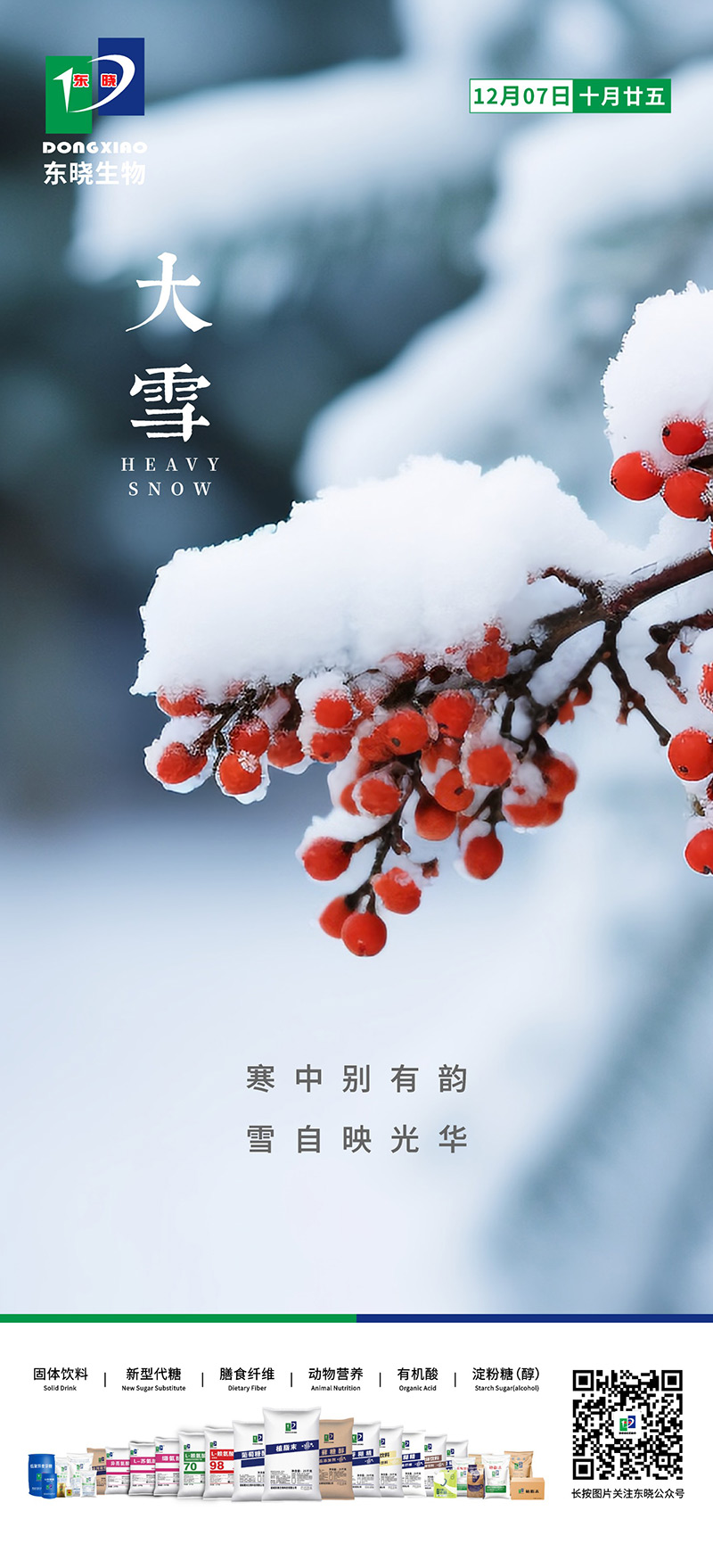 Todays snow | cold dont have rhyme, snow reflected guanghua(图2)